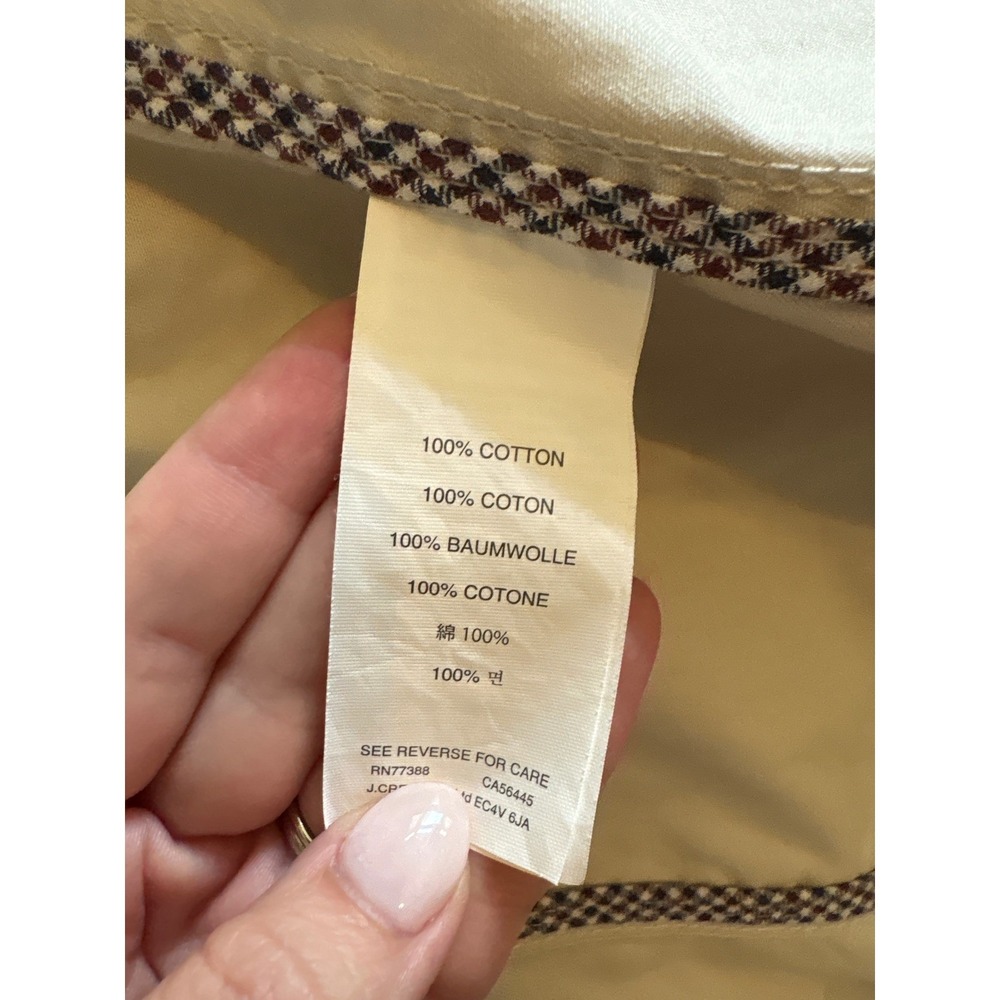 J.Crew Women's Downtown Field Khaki Jacket Utility Cotton Size Small - Picture 11 of 11